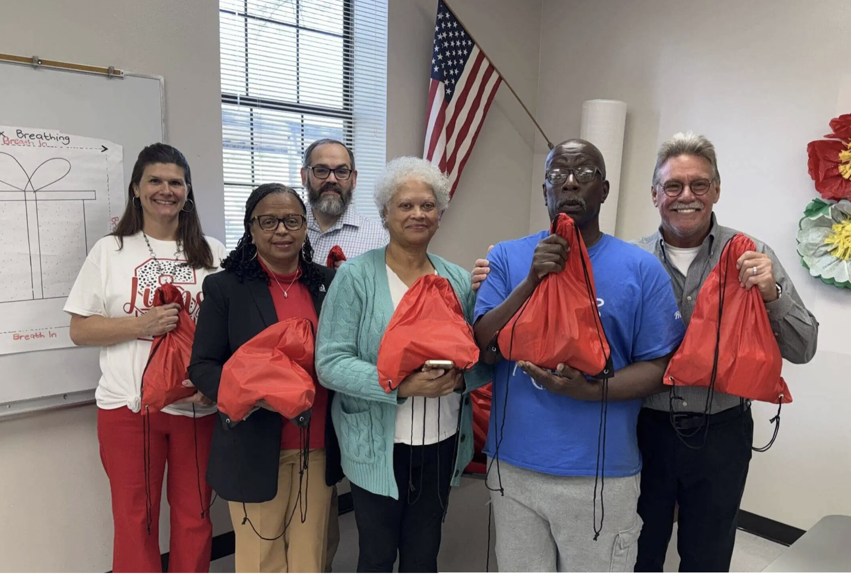 The funding — identified and facilitated through CU — provided backpacks and food for students to take home each Friday.